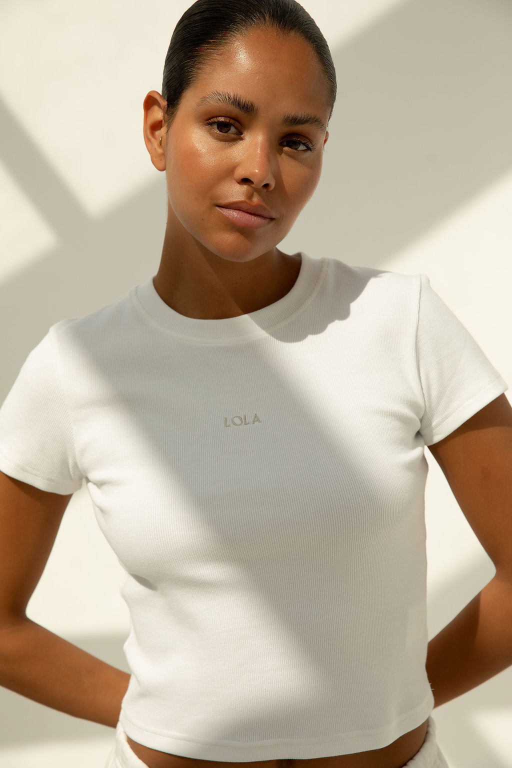 Nicole Tee | White