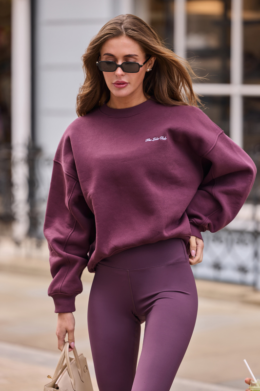 Yara Sweater | Mulberry Wine