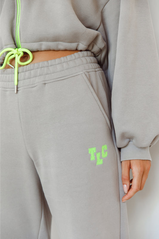 June Elephant Grey Pants
